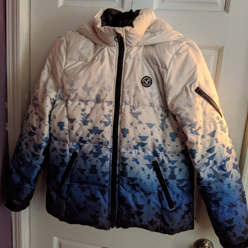 American eagle puffer jacket